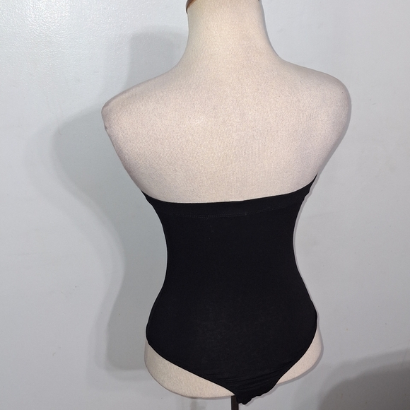 Bozzolo/ Black Strapless Bodysuit- W Sz Small - Picture 3 of 5